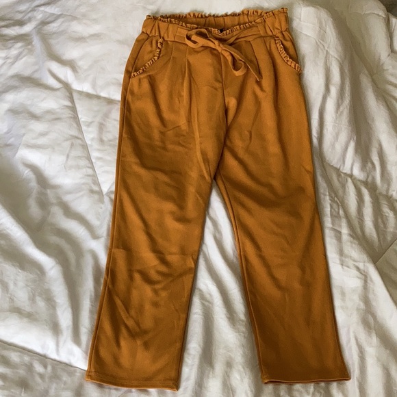 Soho Apparel Mustard Pants - Picture 2 of 9